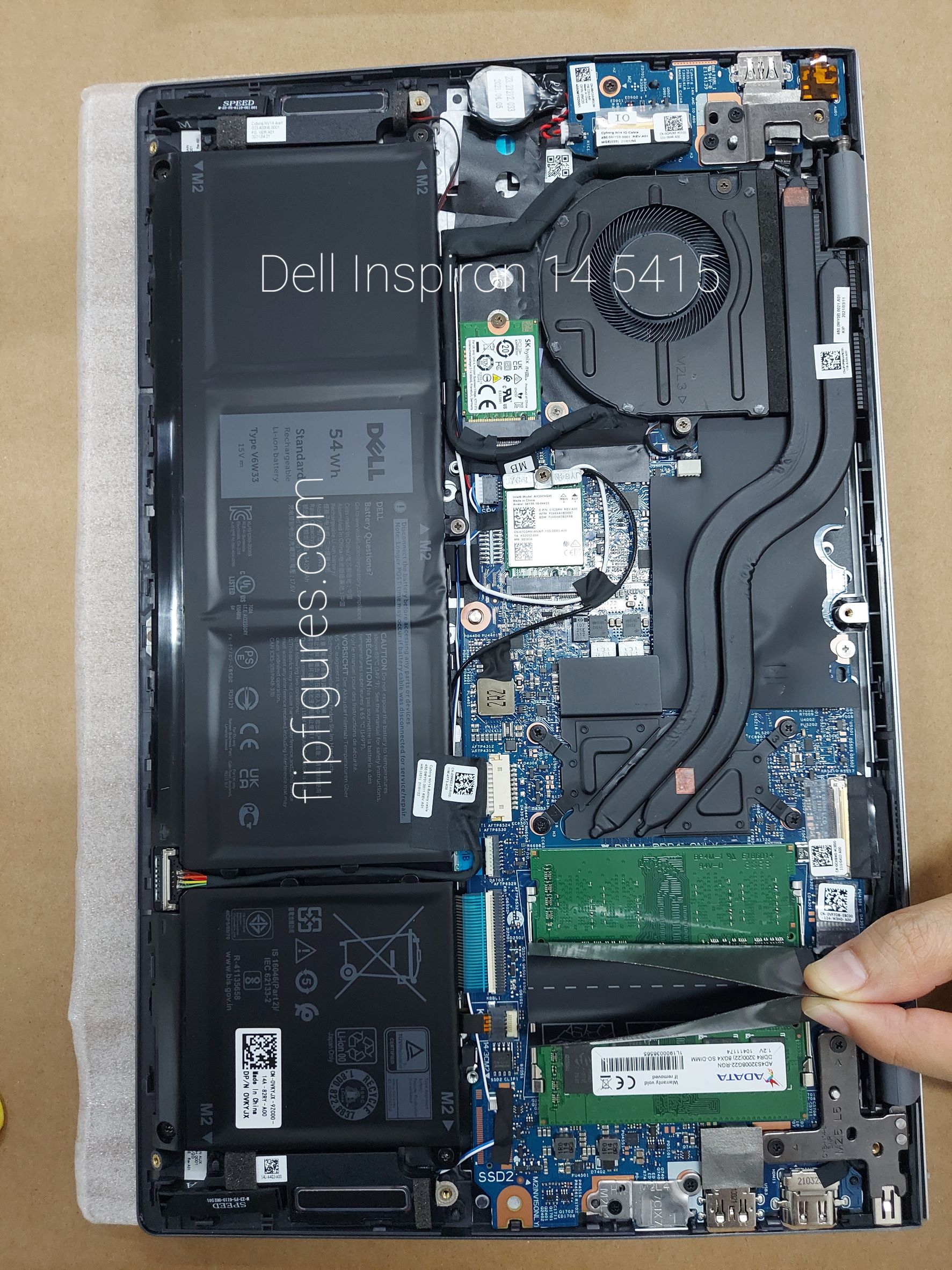 Dell Inspiron 14 5415 Memory, SSD, HDD Upgrade Options, Ryzen 5 5500U ...